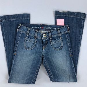 People’s Liberation Annie Flare Jeans Sz 29 (P010)